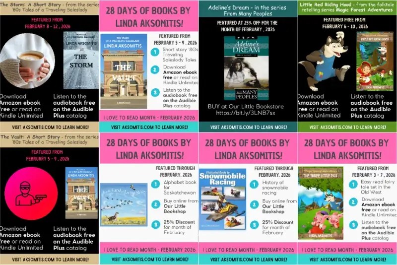 28 days of books with Linda Aksomitis
