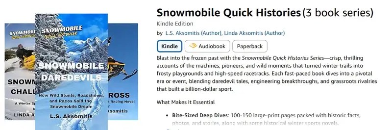 Snowmobile Quick Histories